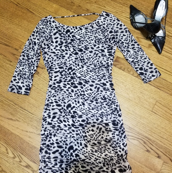 Forever 21 mini cheettah Dress - Picture 2 of 8